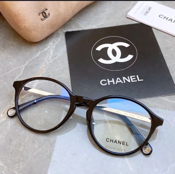 圖片 【現貨】麗睛眼鏡 Chanel【可刷卡分期】香奈兒 CH3468U 黑金色 光學眼鏡 精品眼鏡 明星同款 小香眼鏡 熱賣款