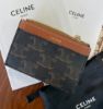 圖片 【Celine  】10I652 經典凱旋門釦短夾(背後附有拉鍊袋)