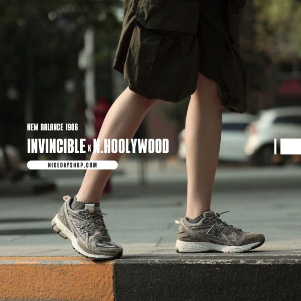 NICEDAY 代購 N.Hoolywood x Invincible x New Balance 1906R 三方聯名 灰