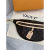 圖片 Louis Vuitton LV 經典 老花配色 搭配 奶茶色 背帶 腰包 