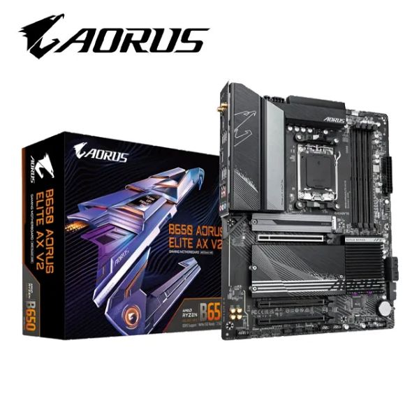 圖片 技嘉 B650 AORUS ELITE AX V2(ATX/LAN 2.5G+無線/註五年)12+2+2相電源