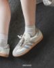 iSNEAKERS 現貨 Adidas Samba OG "Grey Gum" 米灰焦糖底 ID1448