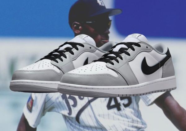 圖片 Air Jordan 1 Low OG "Barons" 男爵 煙灰 男款 CZ0790-110 