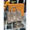 圖片 Louis Vuitton LV OnTheGo BB 奶茶色 手提 側背包