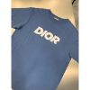 圖片 Dior 經典 沙灘系列 字母設計 藍色 短袖T恤上衣