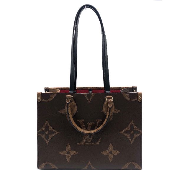圖片 Louis Vuitton OnTheGo MM 帆布手提/肩背包(M45321-棕)