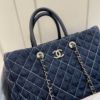 圖片 Chanel 牛仔外縫線手提肩背托特包