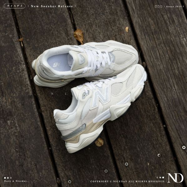 NICEDAY 現貨 New Balance 9060 復古 米白 男女尺寸 U9060WHT BLC