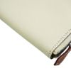 圖片 Hermes 展示品 Silk In Epsom 小牛皮拉鍊絲巾長夾(NATA 奶油白)