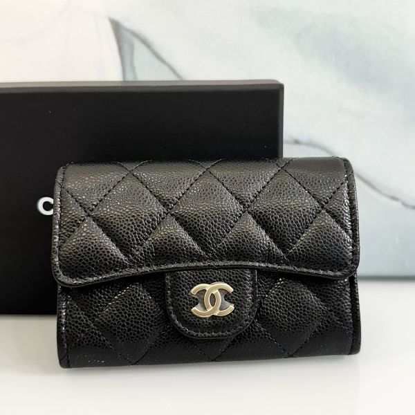 圖片 「M.Y精品」Chanel 25A最新 內拉鍊錢包 經典款 荔枝皮 錢包   全新全配送禮