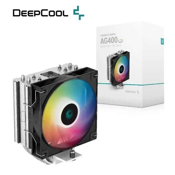 圖片 九州風神 DEEPCOOL AG400 ARGB /4導管(6mm)/高15cm/TDP:220W