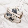 NICEDAY 現貨 New Balance 327 復古米白系列 麂皮 黑 女款