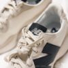 NICEDAY 現貨 New Balance 327 復古米白系列 麂皮 黑 女款