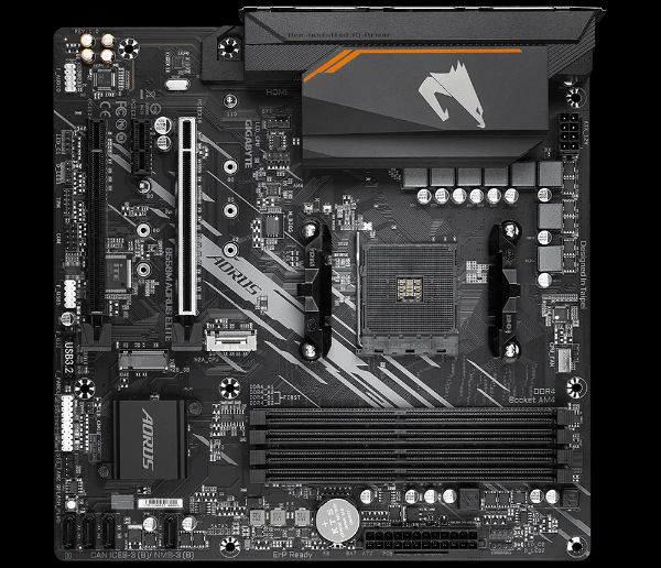 圖片 技嘉 B550M AORUS ELITE(電競/水冷・AMD入門・經典款)