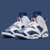 圖片 Air Jordan 6 "Olympic"2024版 奧運 美國隊配色 午夜藍 藍白 男款 CT8529-164