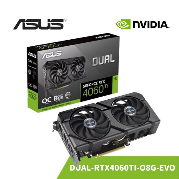 圖片 ASUS 華碩 DUAL-RTX4060TI-O8G-EVO 顯示卡