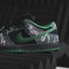 NICEDAY 代購 There Skateboards x Nike SB Dunk Low 聯名款 圖騰 黑綠 墨綠 