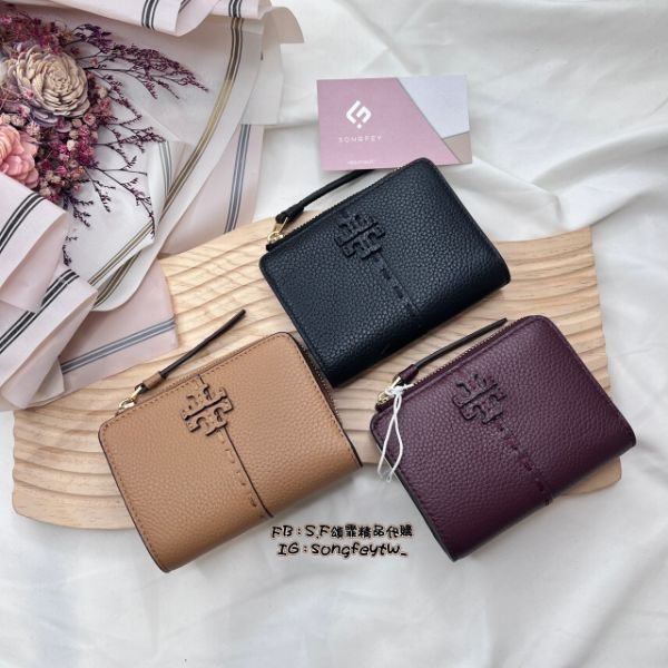 圖片  Tory Burch｜TB 專櫃 Mcgraw 兩折短夾