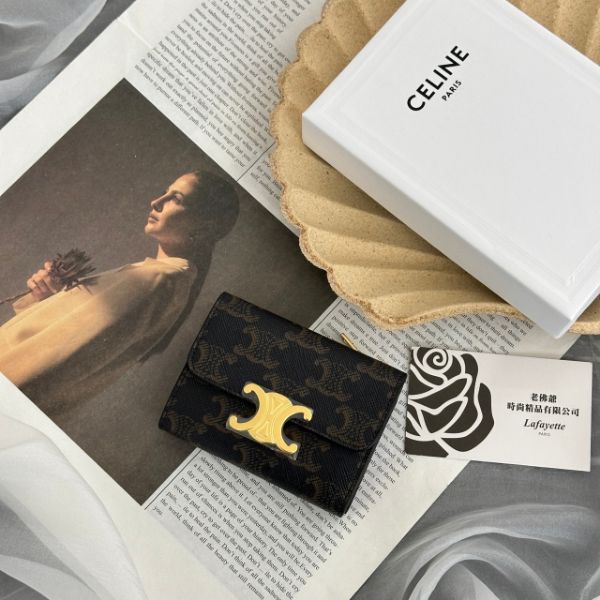 圖片 CELINE TRIOMPHE 可拆式二合一老花凱旋短夾