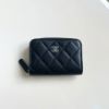 圖片 #已售 歡迎詢問預訂# CHANEL ㄇ字拉鍊 黑銀 短夾