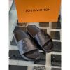 圖片 Louis Vuitton LV 經典 黑色、咖啡色老花設計 男生 拖鞋