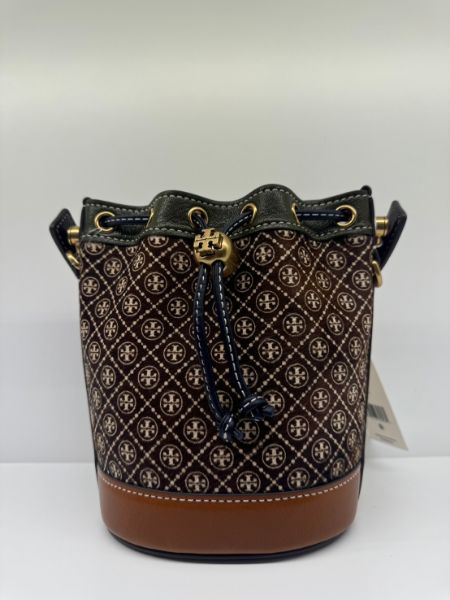 圖片 Tory Burch MONOGRAM 老花迷你水桶包