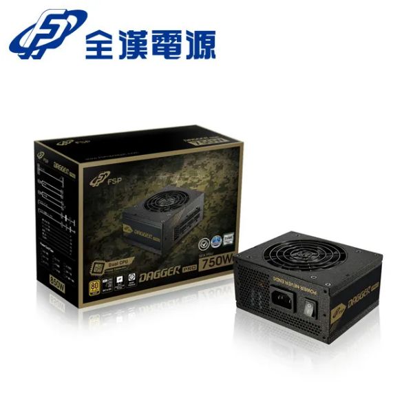 圖片 全漢 金鋼彈 750W 雙8/金牌/全模/全日系/DC-DC/10年保【SFX規格】