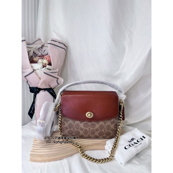 圖片 Coach 專櫃款 Cassie 19 郵差包 肩背包 斜背包