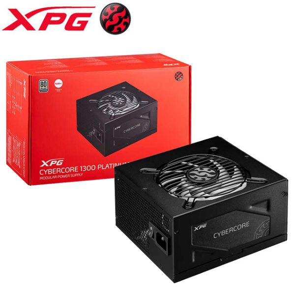 圖片 XPG CYBERCORE 1300W 雙8/白金/全模/全日系/10年