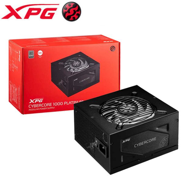 圖片 XPG CYBERCORE 1000W 雙8/白金/全模/全日系/10年