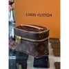 圖片 Louis Vuitton LV經典 咖啡色老花設計 Nice Nano 梳洗袋 化妝包