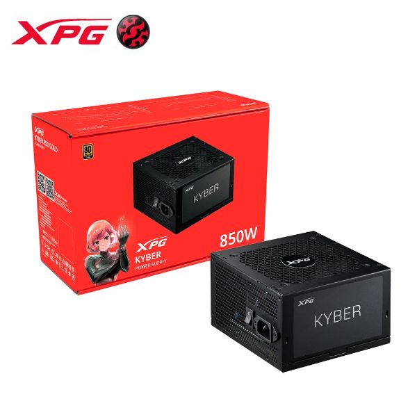 圖片 XPG KYBER 850W 雙8/金牌/直出線/ATX3.0(PCIe 5.0)/5年保