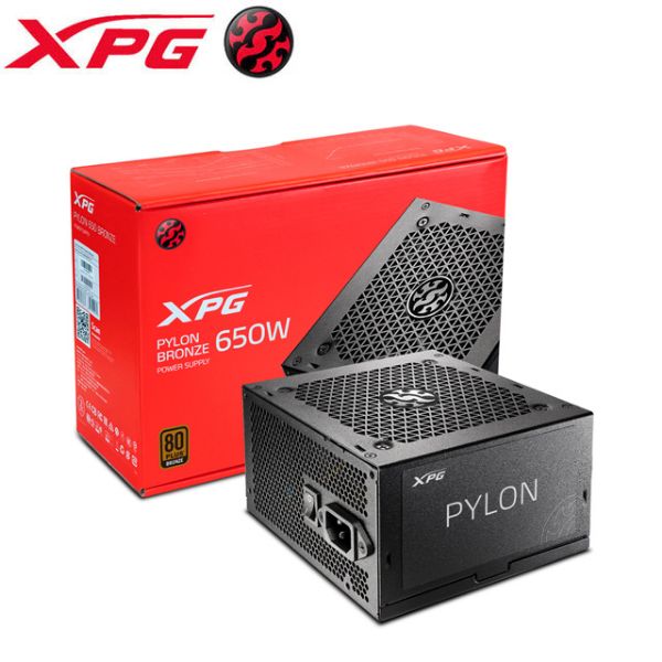 圖片 XPG CORE PYLON 650W 雙8/銅牌/主日系/5年保/DC-DC