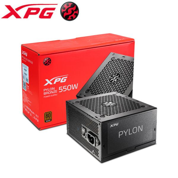 圖片 XPG CORE PYLON 550W /銅牌/主日系/5年保/DC-DC