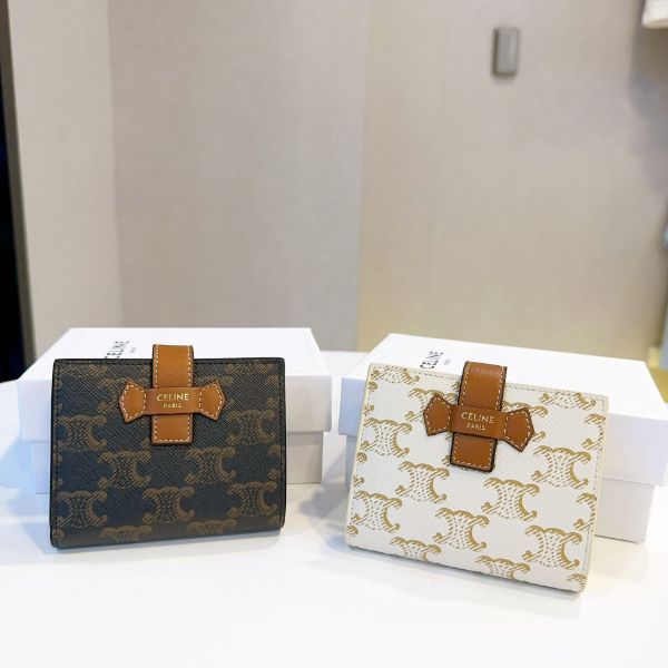 圖片 Celine 經典短夾-咖色