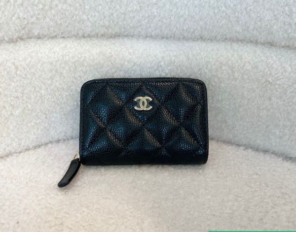 圖片  𝐂𝐇𝐀𝐍𝐄𝐋 CF拉鏈錢包