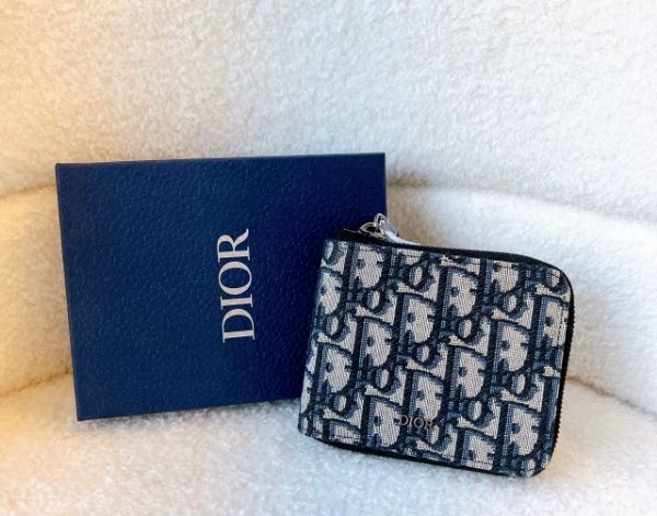 圖片 DIOR 男款拉鏈男士錢包