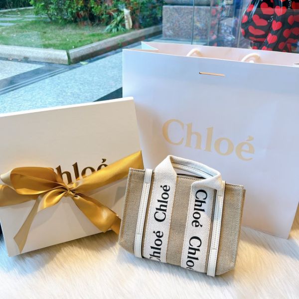 圖片 Chloe woody mini 白色
