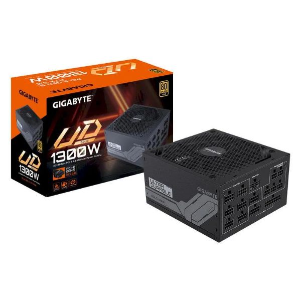 圖片 技嘉 GP-UD1300GM PG5(1300W) 雙8/金牌/全模組/ATX3.0(PCIe 5.0)/主日系/10年