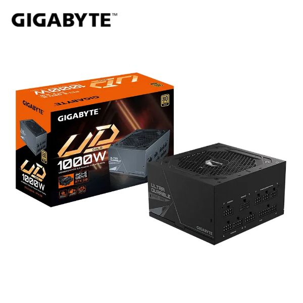 圖片 技嘉 GP-UD1000GM PG5 2.0(1000W) 雙8/金牌/全模組/ATX3.0(PCIe 5.0)/主日系/10年