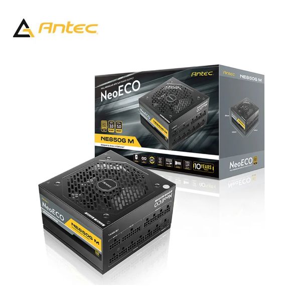 圖片 Antec NE1000G M ATX3.0(1000W) 雙8/金牌/全模/PCIe 5.0/全日系/10年保