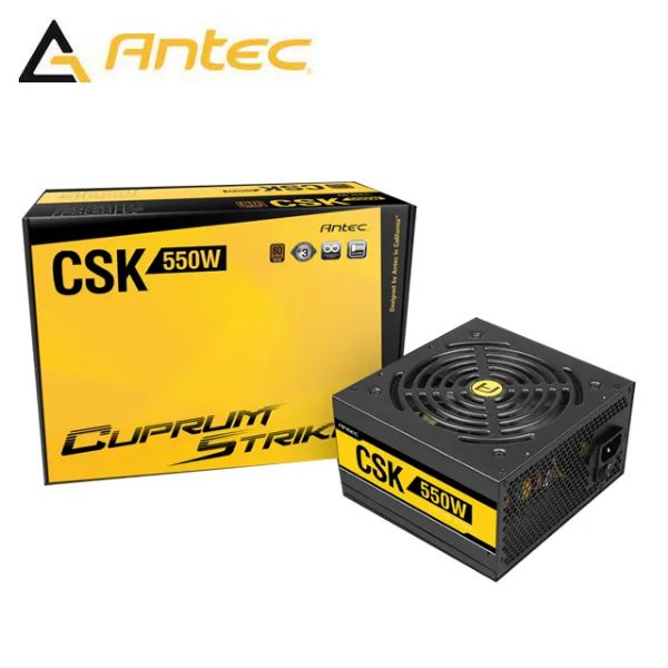 圖片 Antec CSK550(550W) 銅牌/靜音風扇/5年保