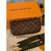 圖片 Louisvuitton LV經典老花滿版 墨綠色 粉紅色 女生 女款 五合一  麻將包 側背包