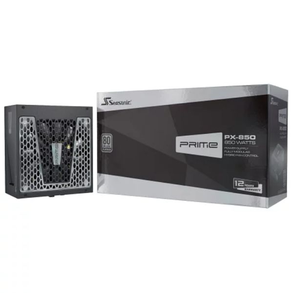 圖片 海韻 PRIME PX-850(850W) 雙8/白金/全模組/12年保