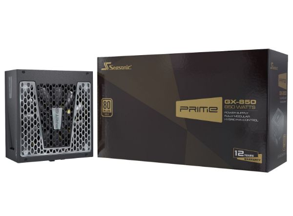 圖片 海韻 PRIME GX-850(850W) 雙8/金牌/全模組/12年保