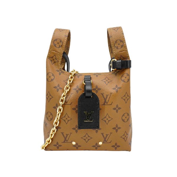 圖片 Louis Vuitton Atlantis BB 帆布手提斜背包(M46816-卡其)