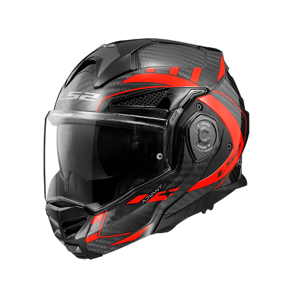 圖片 【台中硬了安全帽】LS2 FF901 ADVANT X CARBON FUTURE　I　/　II　黑紅彩繪