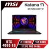 圖片 MSI Katana 17 B13VFK-089TW 微星13代炫彩戰鬥款電競筆電/i7-13620H/RTX4060 8G/16G DDR5/1TB PCIe/17.3吋 FHD 144Hz/W11/四區RGB背光電競鍵盤🎈送保護套/滑鼠墊/鍵盤膜🎈