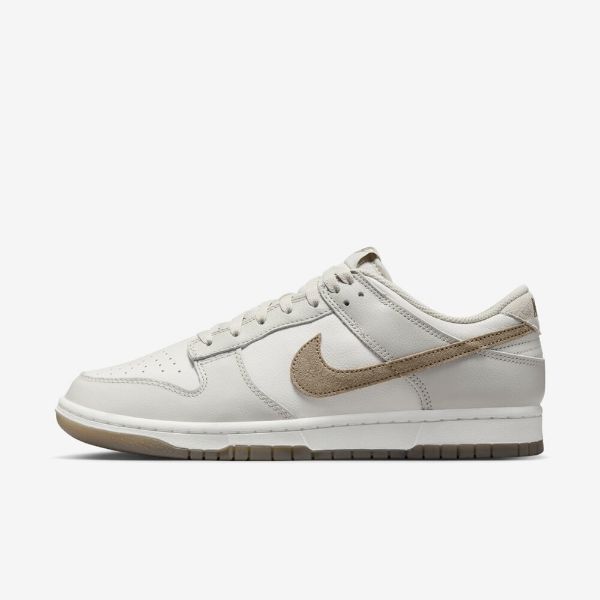 圖片 Nike Dunk Low 灰白 卡其 麂皮 男款 FJ4188-001
