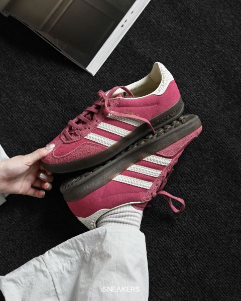 iSNEAKERS 現貨 Adidas Originals Gazelle "Pink Cloud White" 草莓熊 IF1809